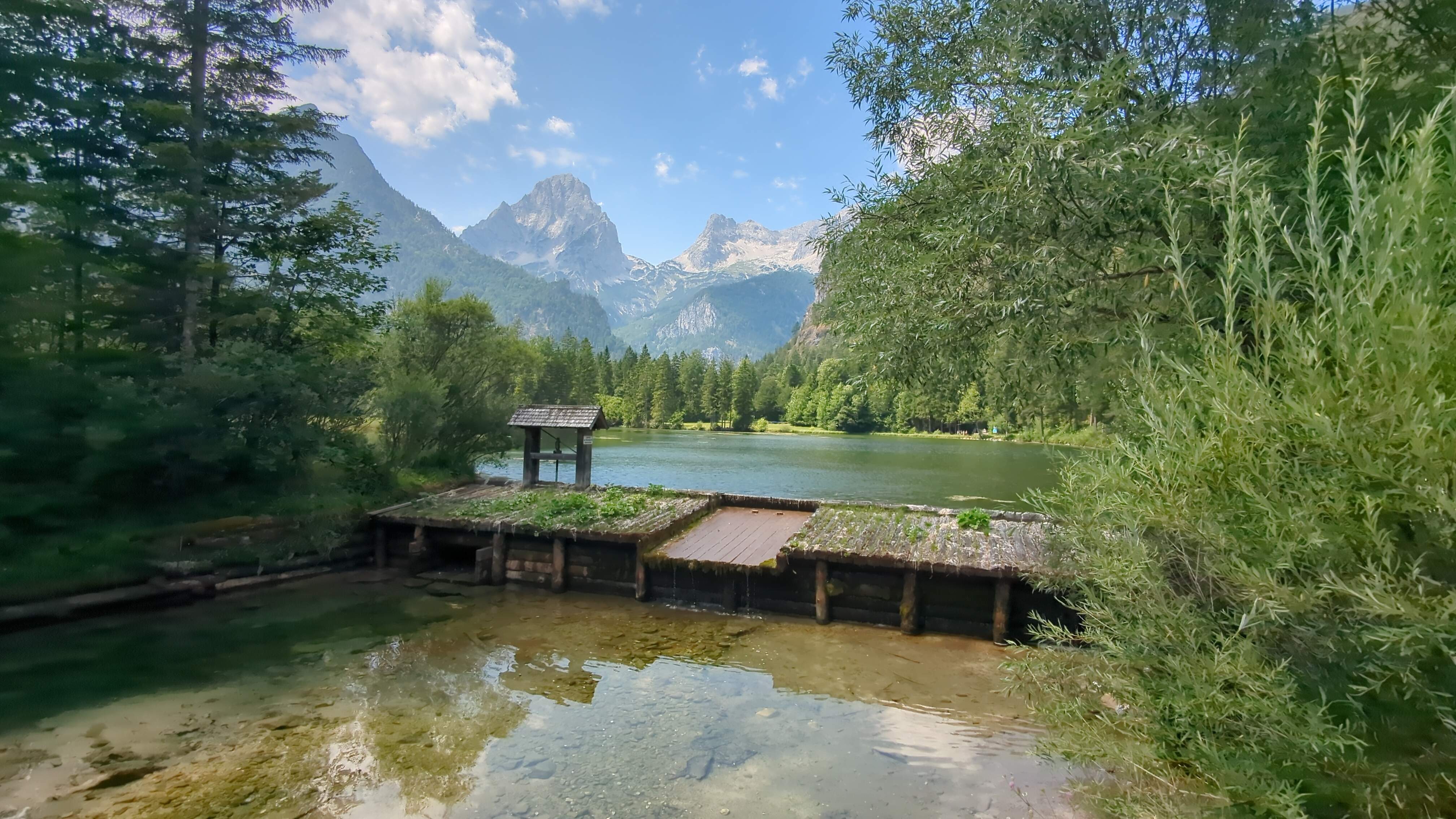 Schiederweiher vor Priel und Spitzmauer