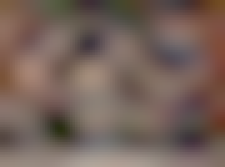 Three rugged outdoor persons sitting in front of a cabin with two vigilant dogs. A vague postapo feeling, perhaps just before they hit the road. [AI-generated as a placeholder until we get real art done - funding pending. Not intended for use in final version.]