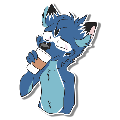 Coffee Sip Sticker