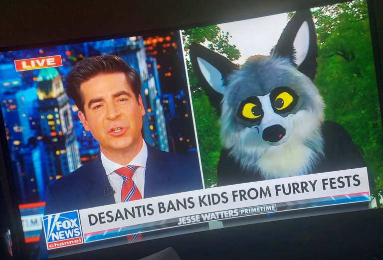 Furry talking on FOX News