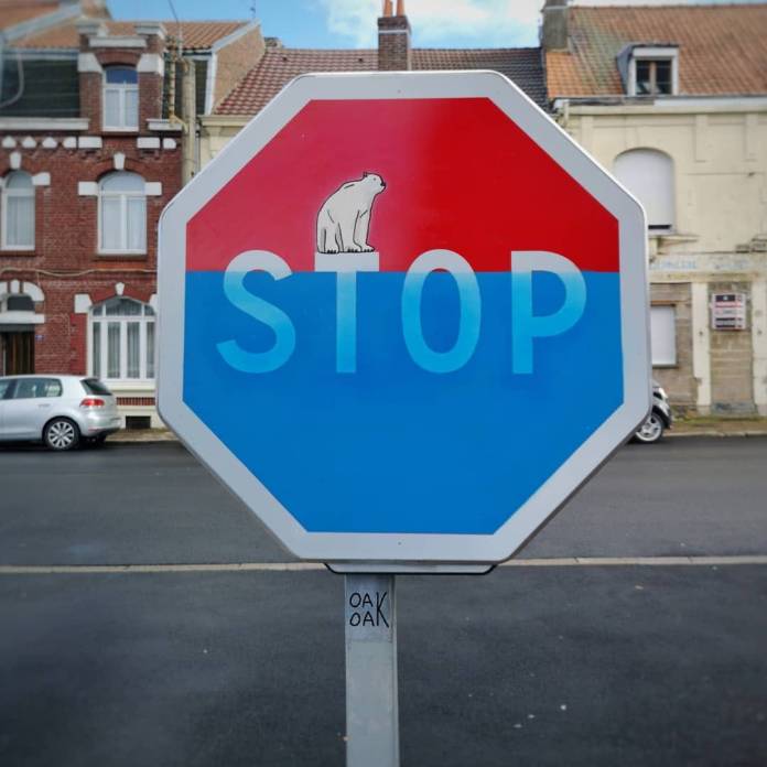 Street Art by Oakoak Stop global warming.jpg