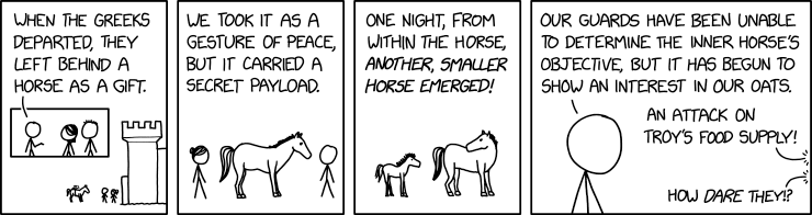 xkcd: Trojan Horse