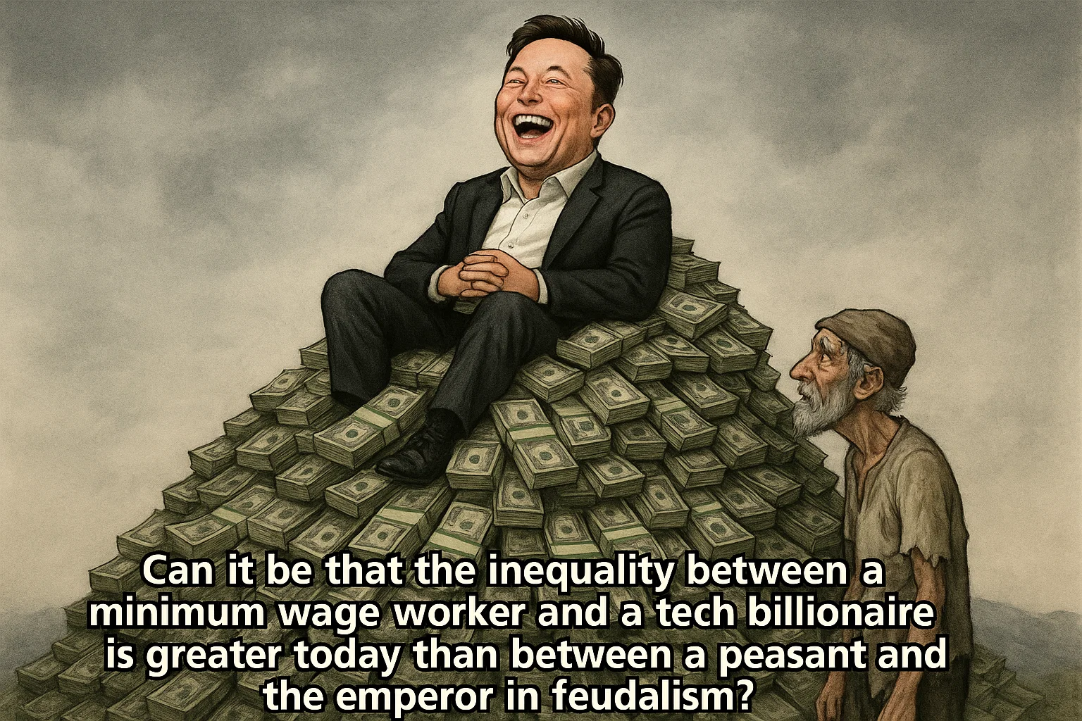 Wealth Inequality Contrasts