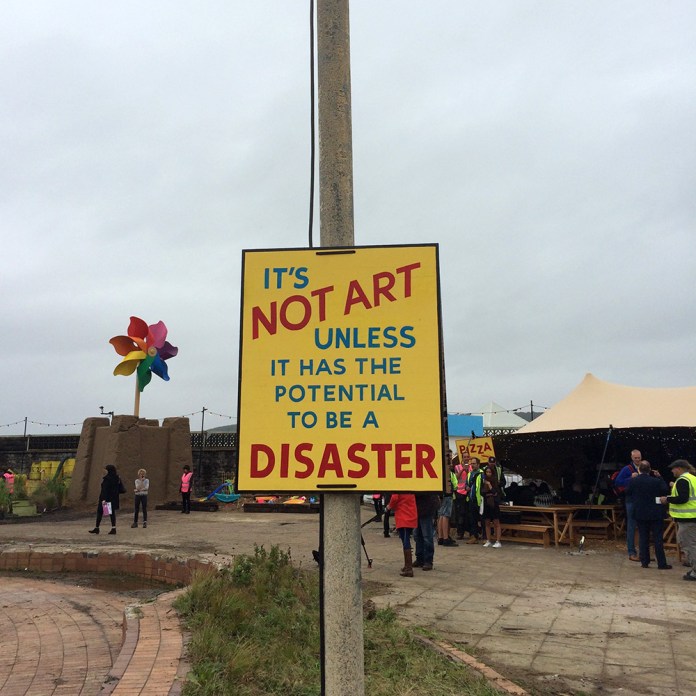 Street Art by Banksy and other artists in London, England - Dismaland 8