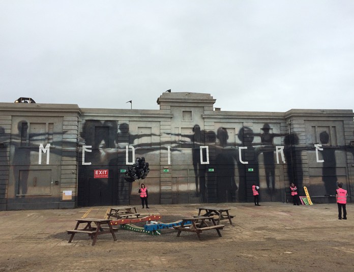 Street Art by Banksy and other artists in London, England - Dismaland 9
