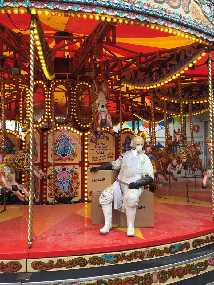 Street Art by Banksy and other artists in London, England - Dismaland 14