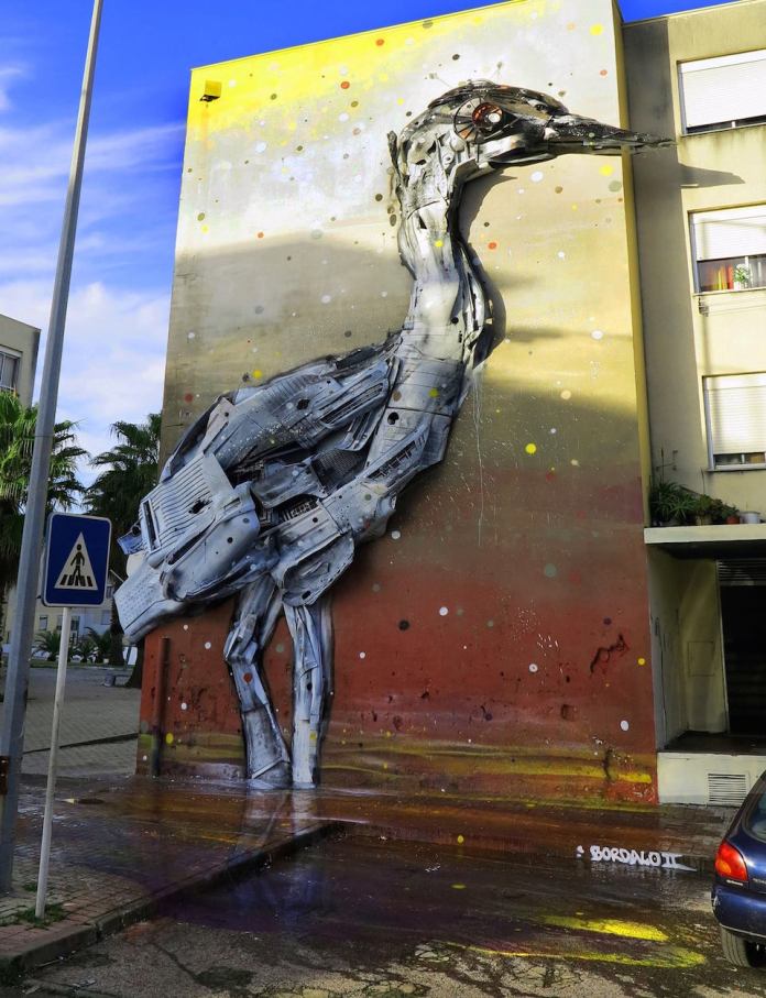 7 Street Art by Bordalo II at Bairro i o Mundo