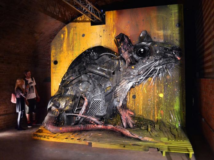 11 Street Art by Bordalo II in London, England