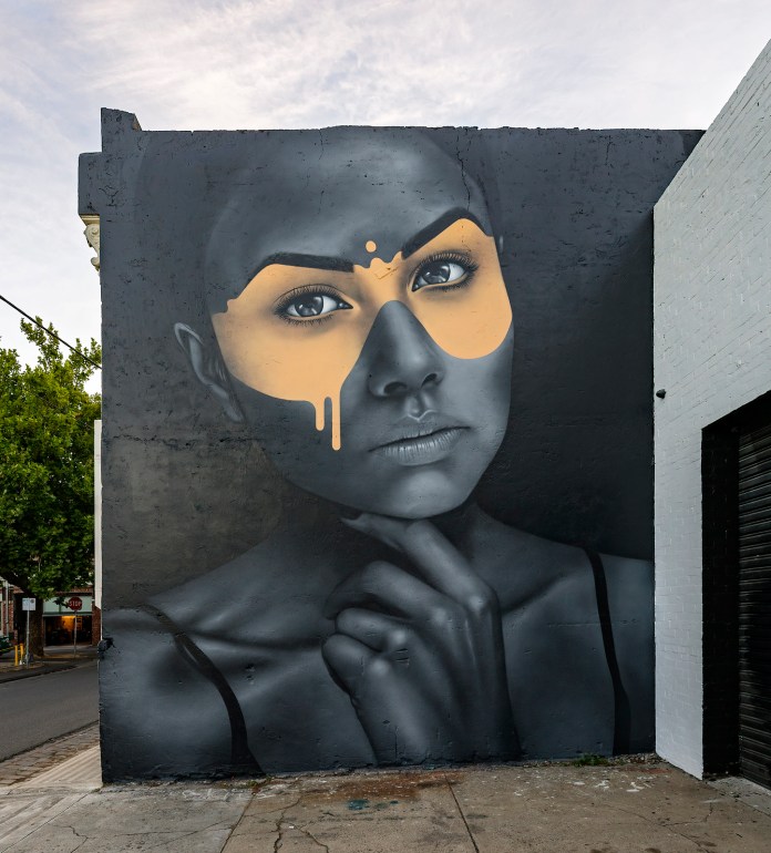 Street Art by Fin DAC in Fitzroy, Melbourne, Australia Photo by Andrew.