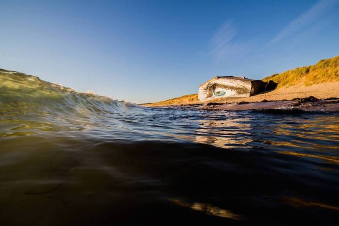 Street Art by Cécé - In Siouville-Hague, France 5