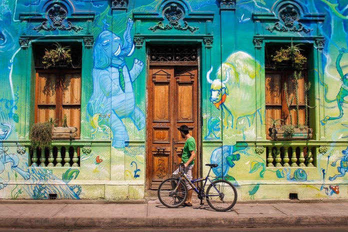 Street Art in Santiago, Chile