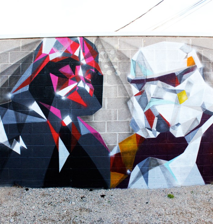 Street Art in Denver Colorado, USA