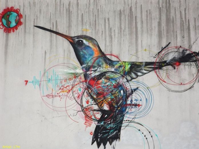 Street Art by L7m in Luxembourg, Belgium