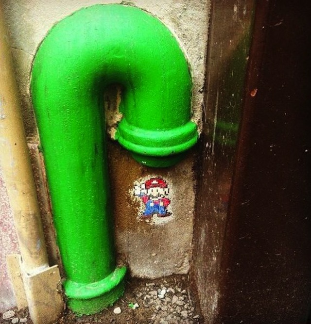 Street Art Super Mario