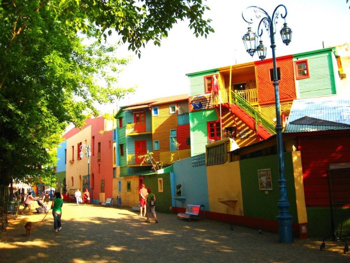 Part of the town in Buenos Aires, Argentina