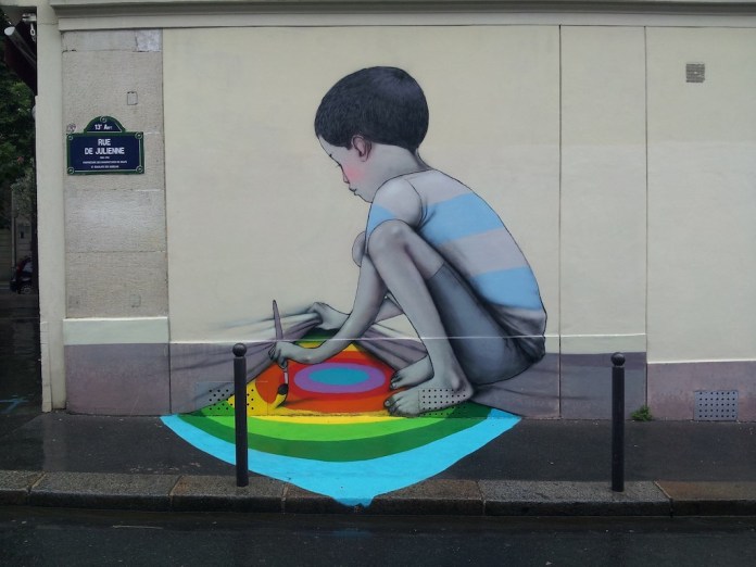 Street Art by Seth in Paris, France 2