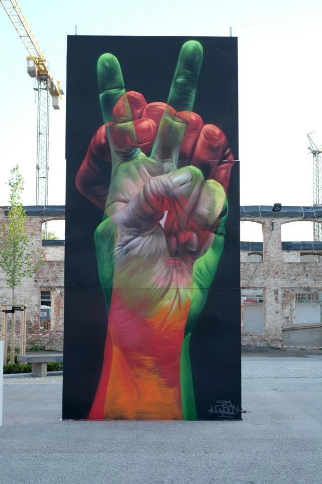 Street Art by CASE in Wittenberg, Baden-Württemberg