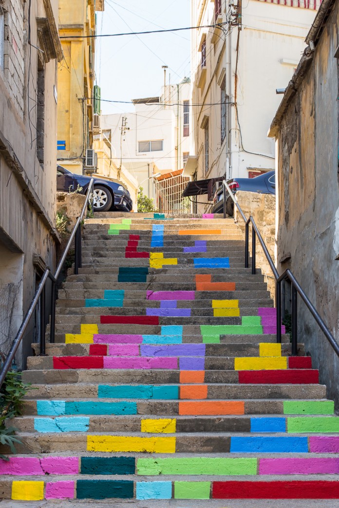Tetris Stares. By Dihzahyners in Lebanon 3