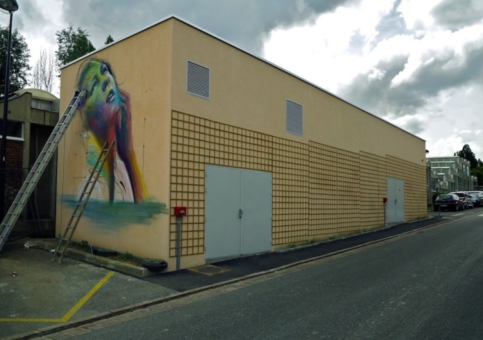 Street Art by Hopare in Orsay, France 3