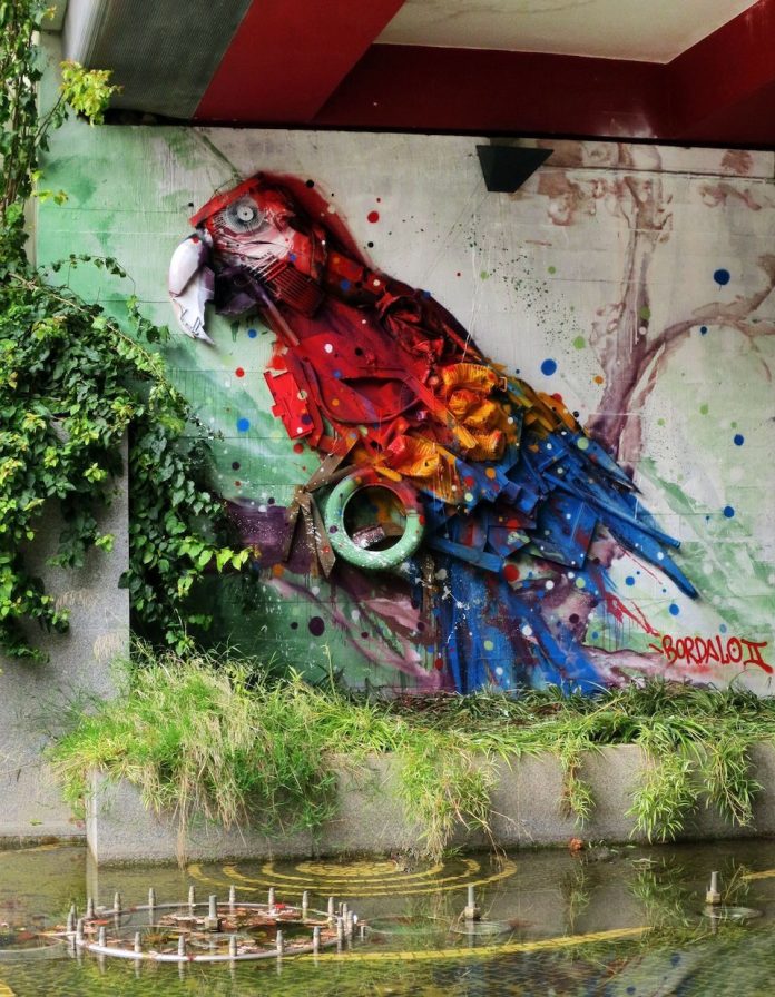 Street Art by Bordalo Segundo in Portugal 5685678
