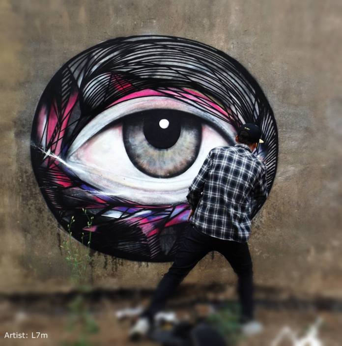 Street Art by L7m in Sao Paulo, Brazil 348769