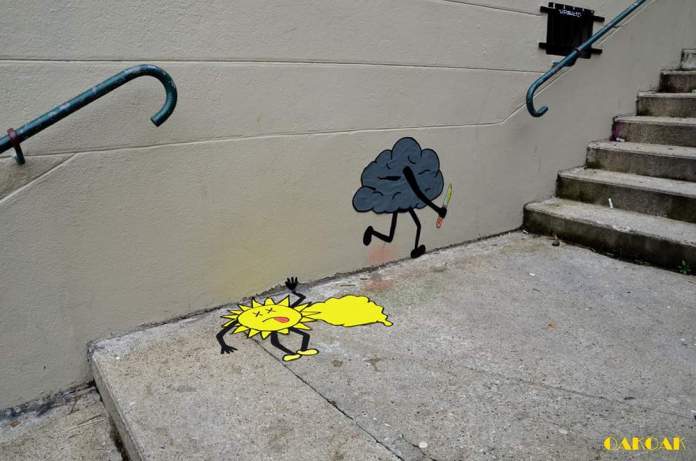 Street Art by Oakoak 2016 8764