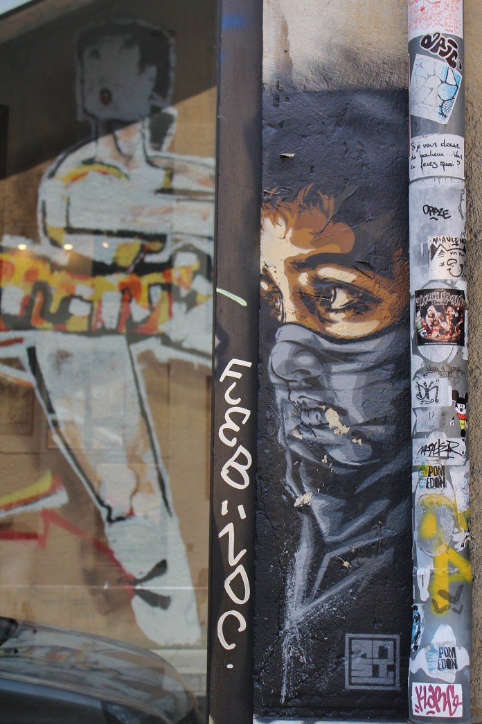 Street Art by Street Artist RNST in Grenoble, France