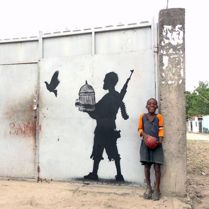 Street Art by Going in Kinshasa, Congo - Peace Unleashed