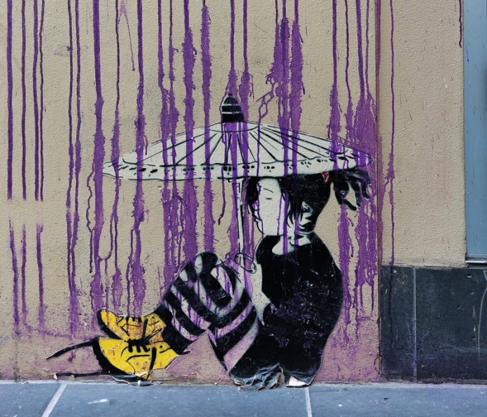 Street Art by Be Free in Melbourne, Austalia 9