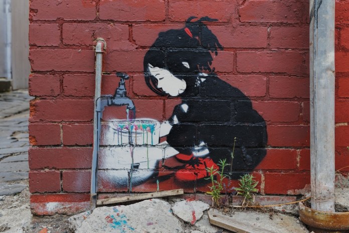Street Art by Be Free in Melbourne, Austalia 4