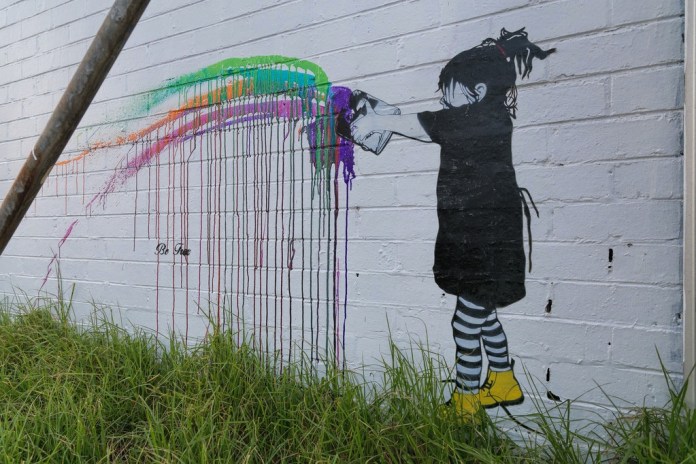 Street Art by Be Free in Melbourne, Austalia 6