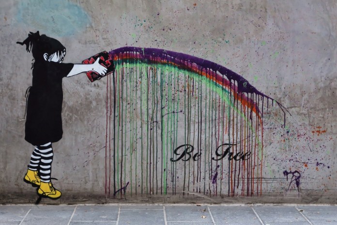 Street Art by Be Free in Melbourne, Austalia 8