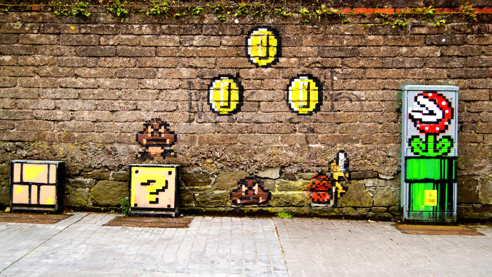 Mario pipe in Cork Ireland