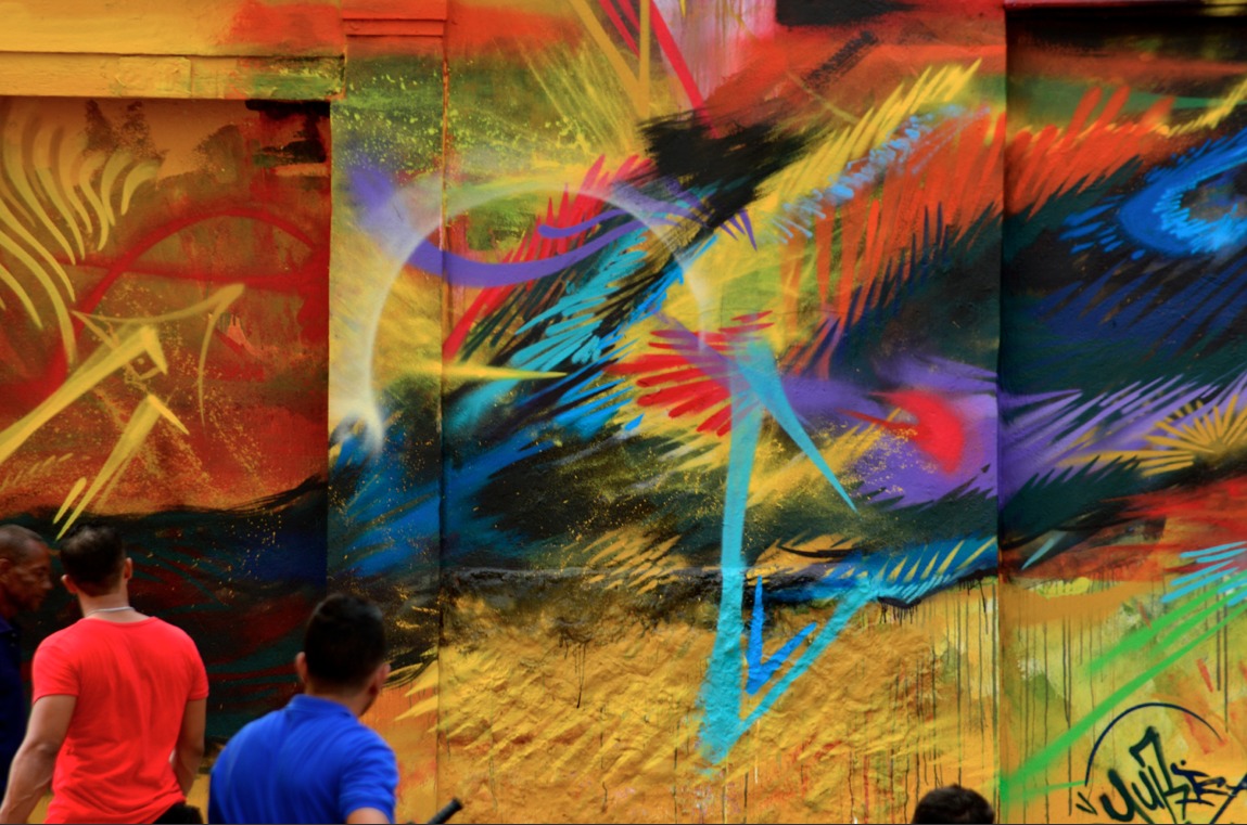 Graffiti by Yurika in Cartagena, Colombia 3