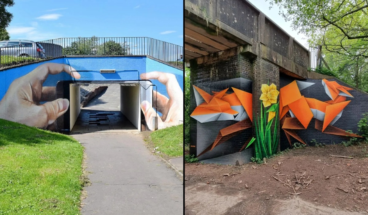 Underpasses That Became Secret Art Worlds (12 Photos)