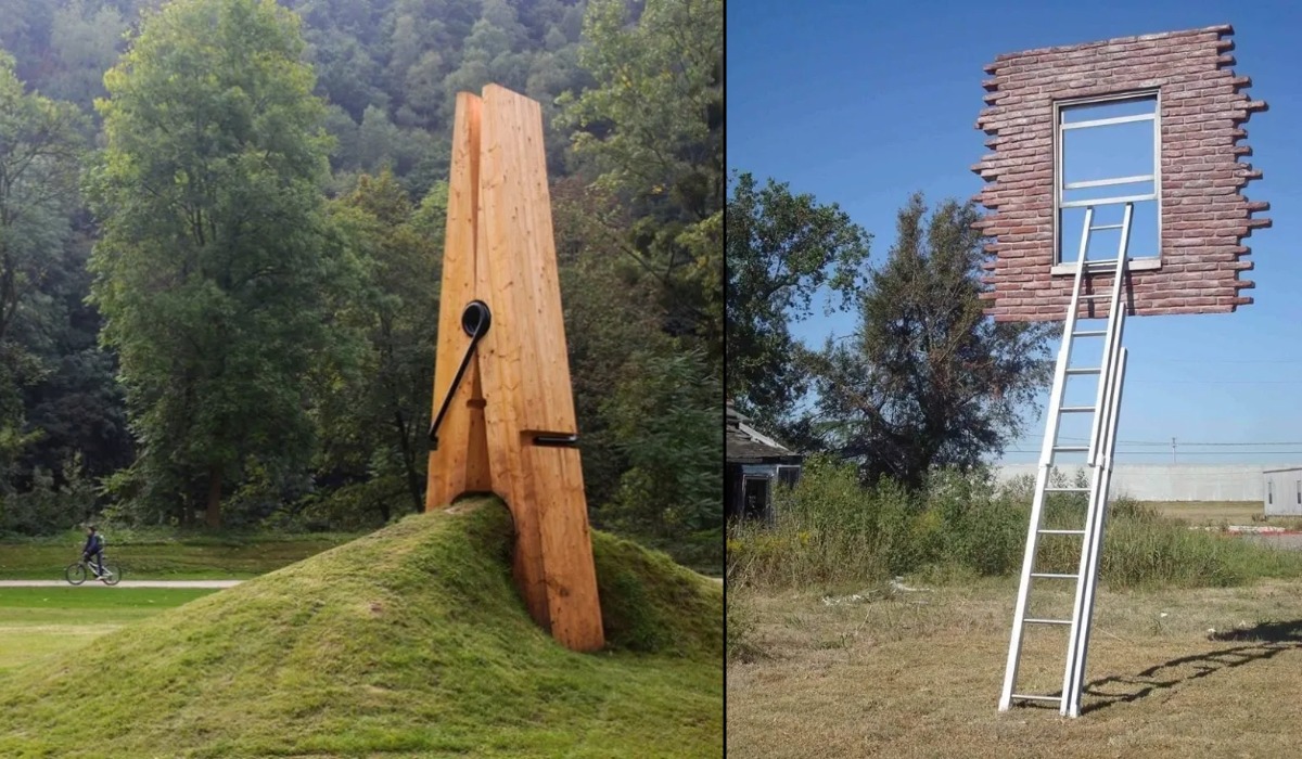 Sculptures That Blend With Nature (10 Photos)