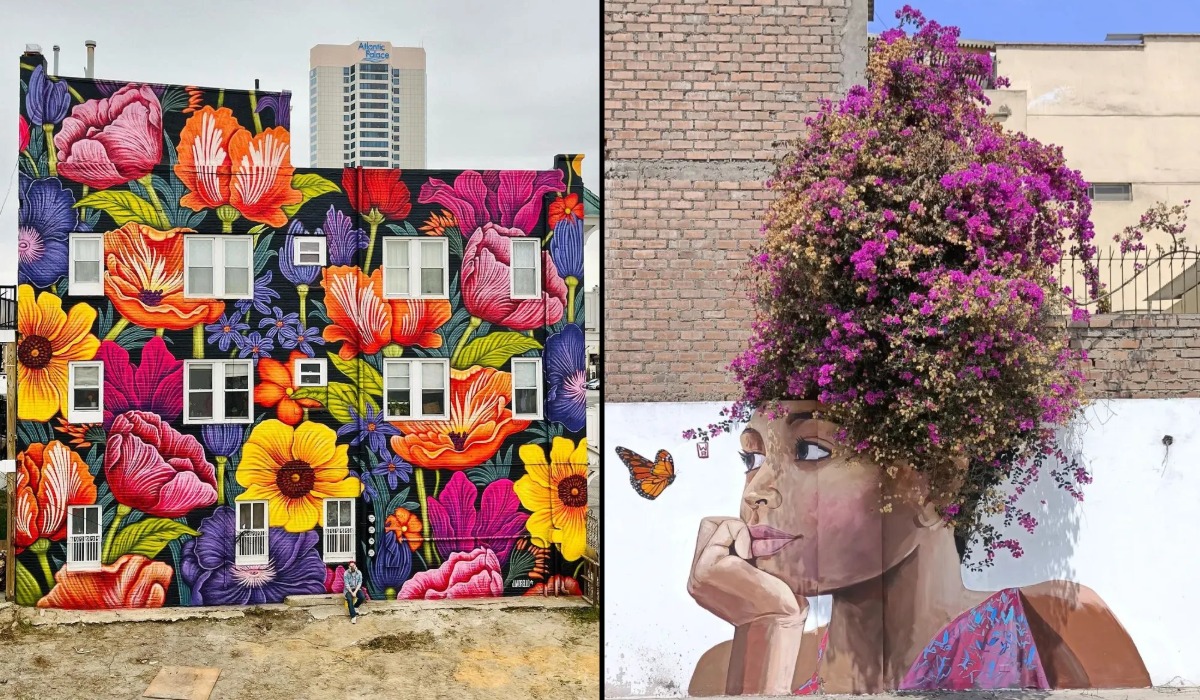 The Wall Waited for the Flowers to Bloom (12 Photos)