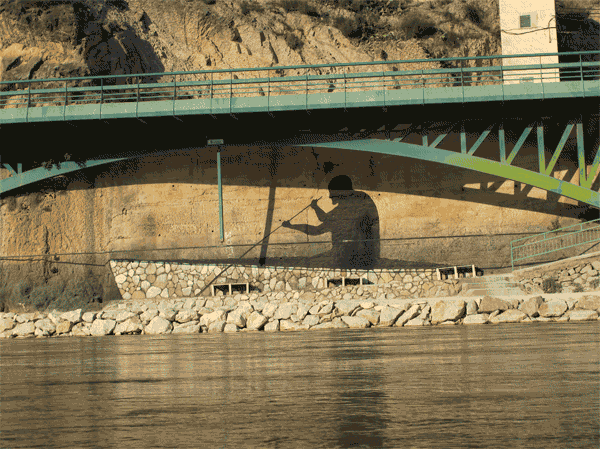 Street Art by Sam3 in Blanca, Spain