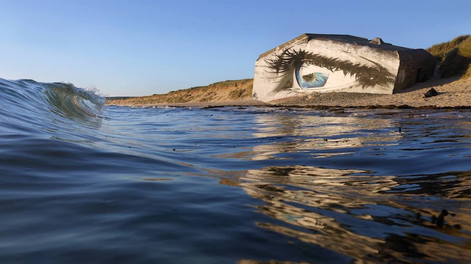 Street Art by Cécé - In Siouville-Hague, France 3