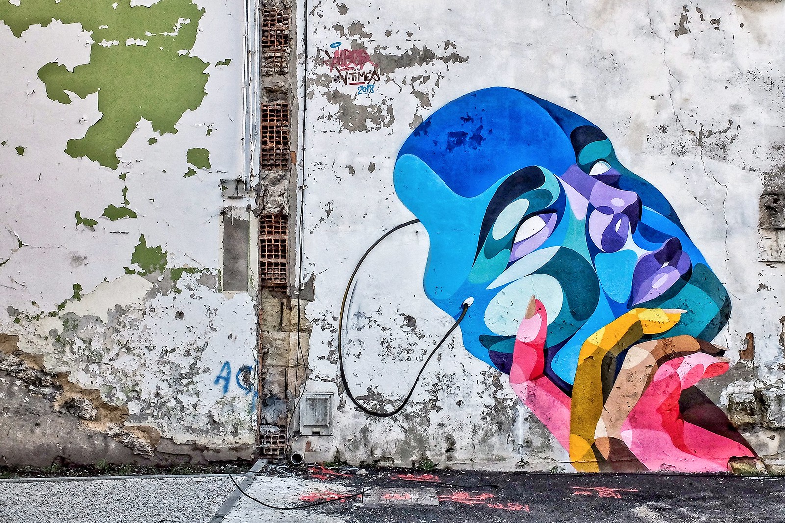 Street Art by Alber Vtimes in Old Bordeaux, France. Photos by Isafan 33.