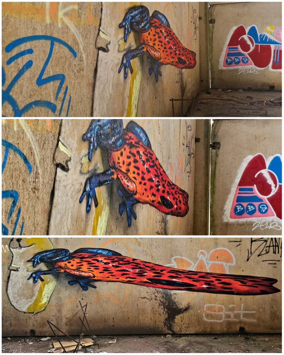 Wrong angle 3D art by Odeith