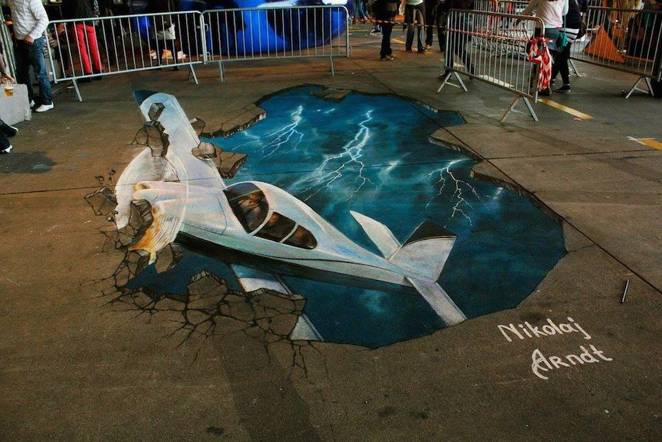 3D Street Art by Nikolaj Arndt 3