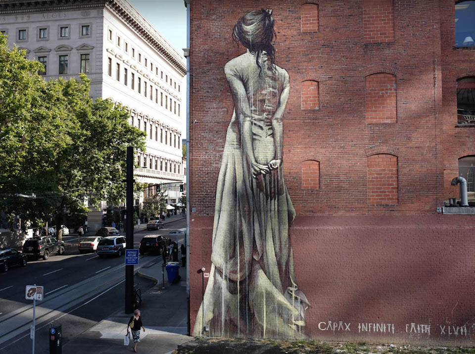 Street Art by Faith 47 in Portland, USA 2