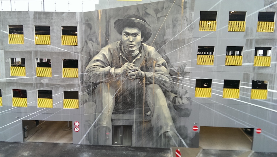 Street Art by Faith47 in Aalborg, Denmark
