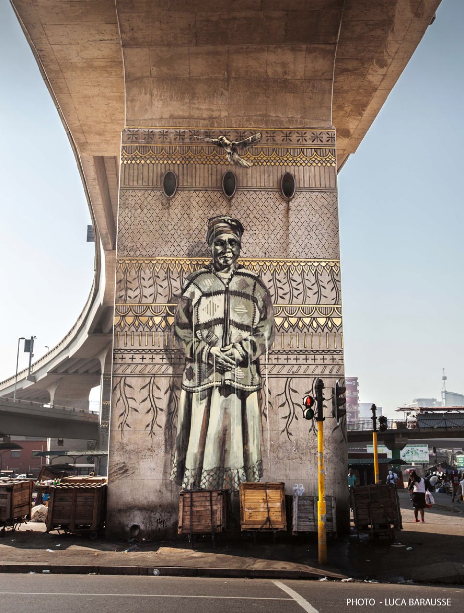 Street Art by Fait47 in Durban, South Africa 1