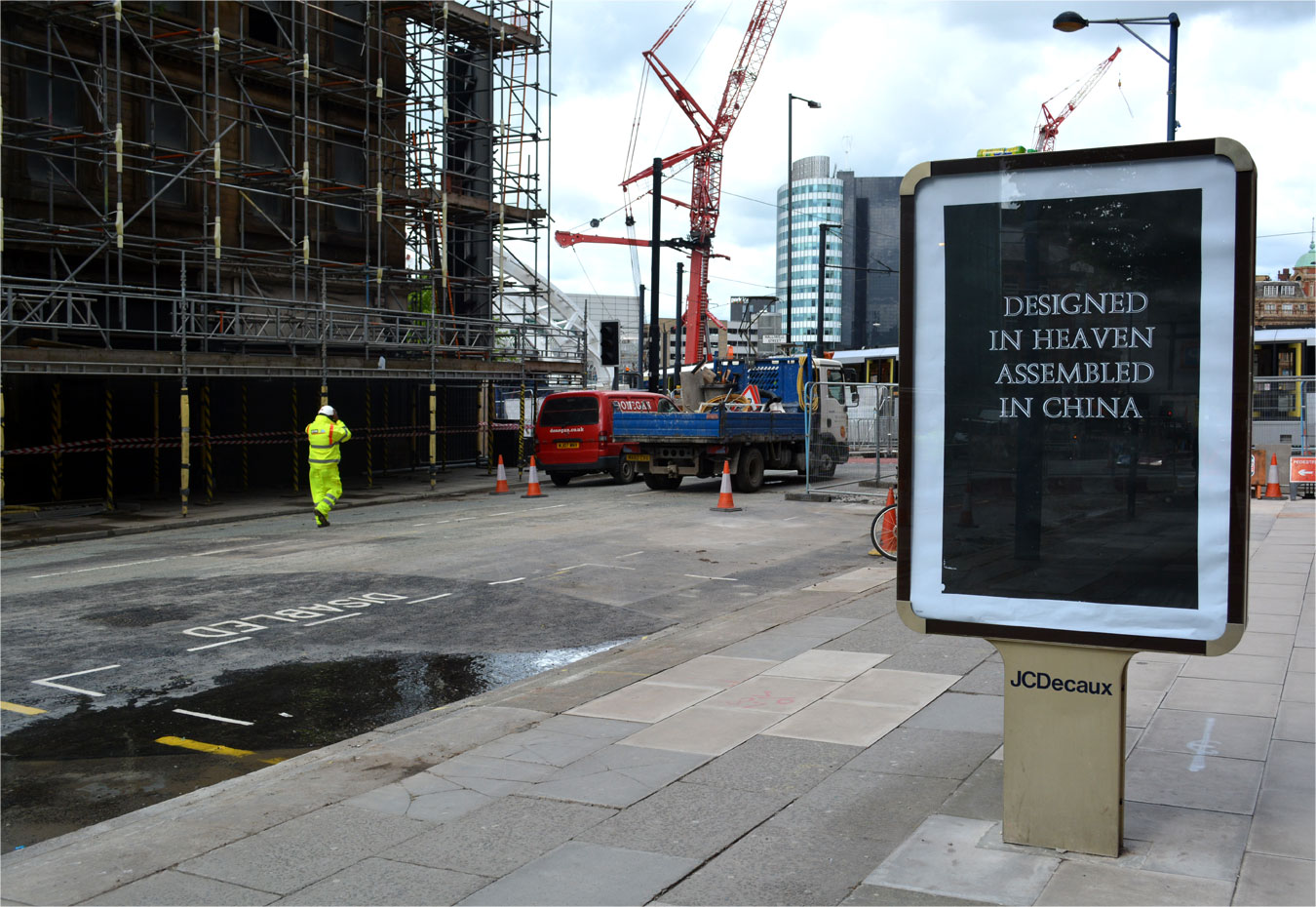 Brandalism - In Manchester. By Princess Hijab