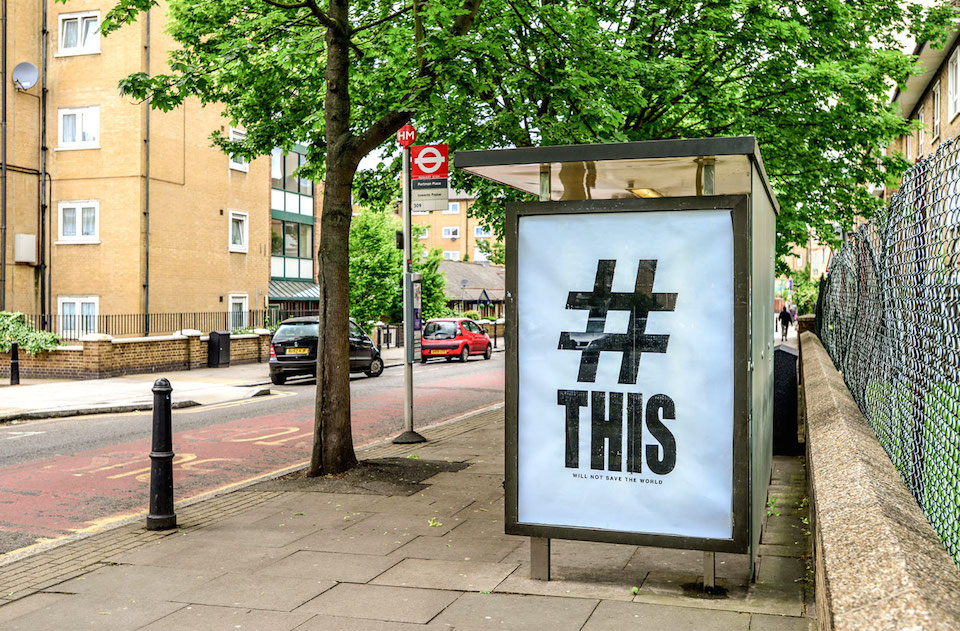 Brandalism - London. By Paul Insect