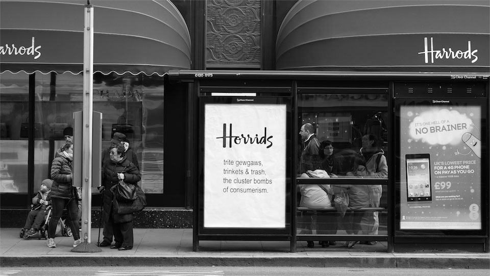 Brandalism - In London. By Penny Rimbaud
