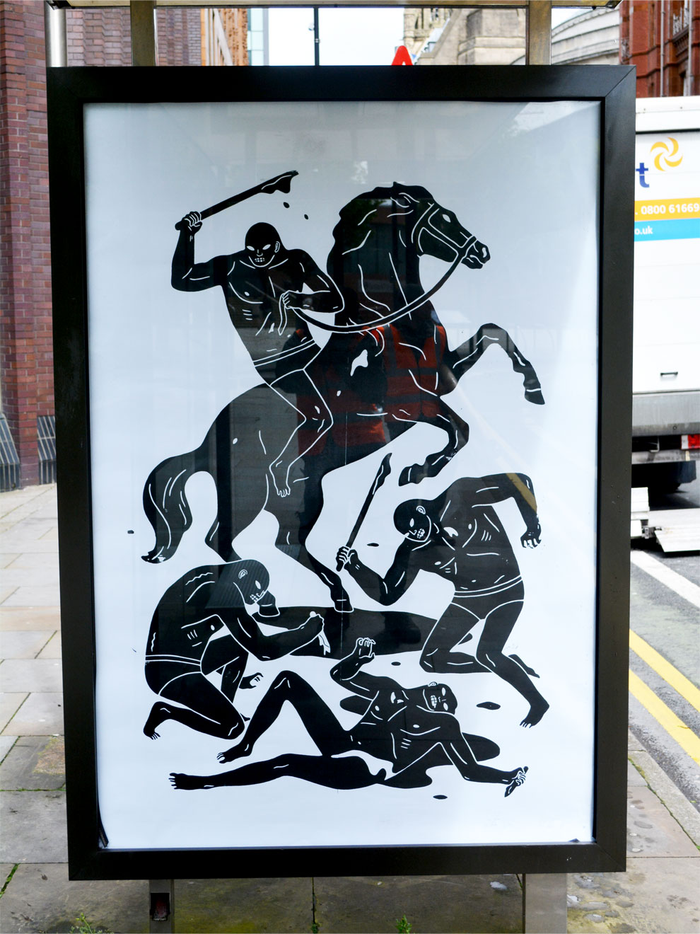 Brandalism - In Manchester. By Cleon Peterson