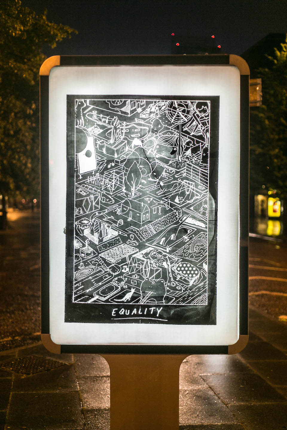 Brandalism - In Manchester. By Ghost Patrol